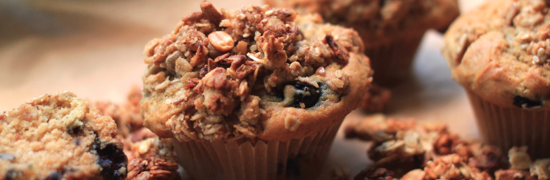 Muffins met streusel